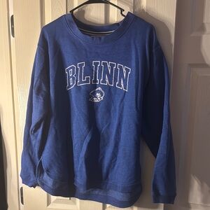 League Blue Crew Neck Sweater